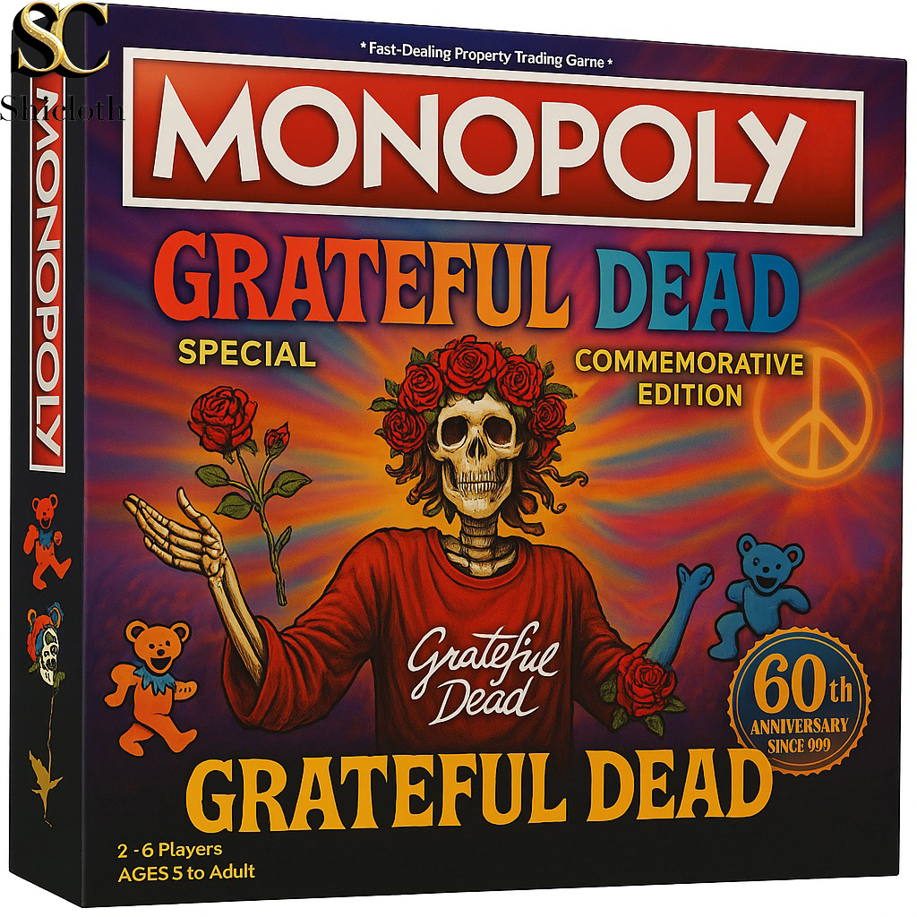 MONOPOLY Grateful Dead 60th Anniversary Special Commemorative Edition