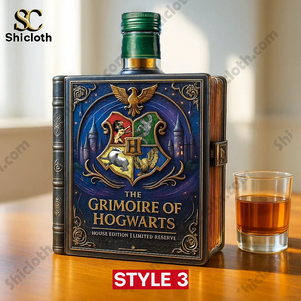 The Grimoire of Hogwarts Whiskey Bottle 3 The Grimoire of Hogwarts Whiskey Bottle - Image 3