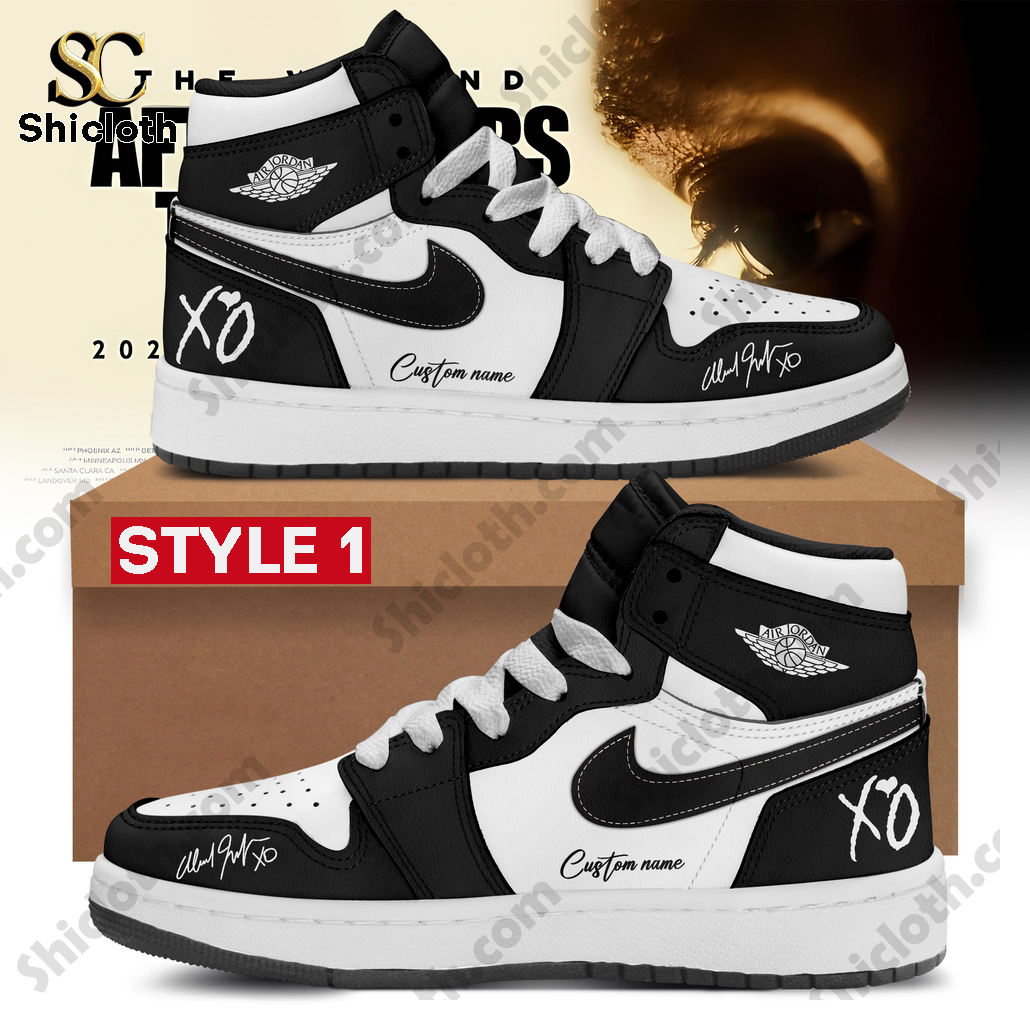 The Weeknd Tour 2025 Custom Air Jordan 1 Shoes