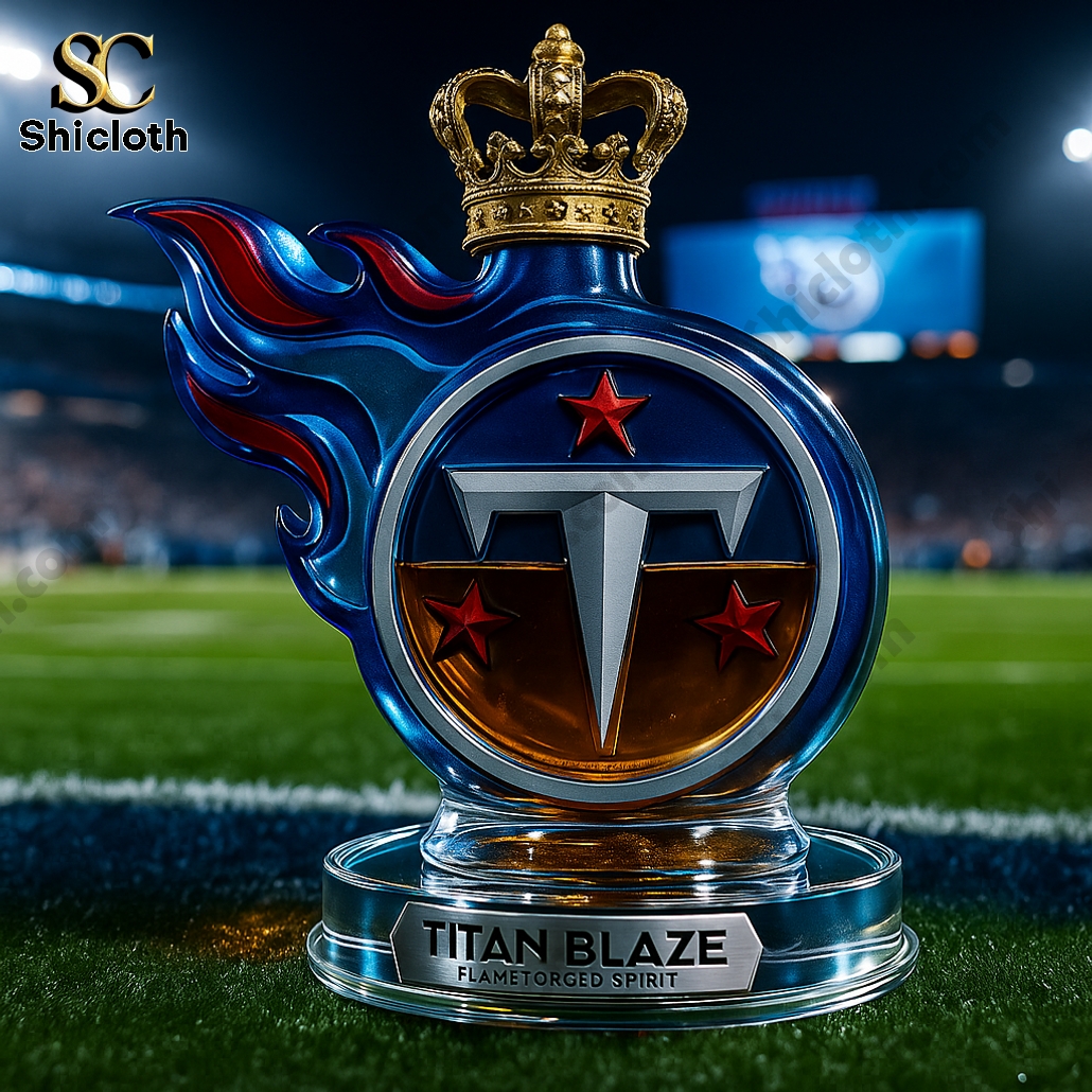 Titans Edition Whiskey Bottle