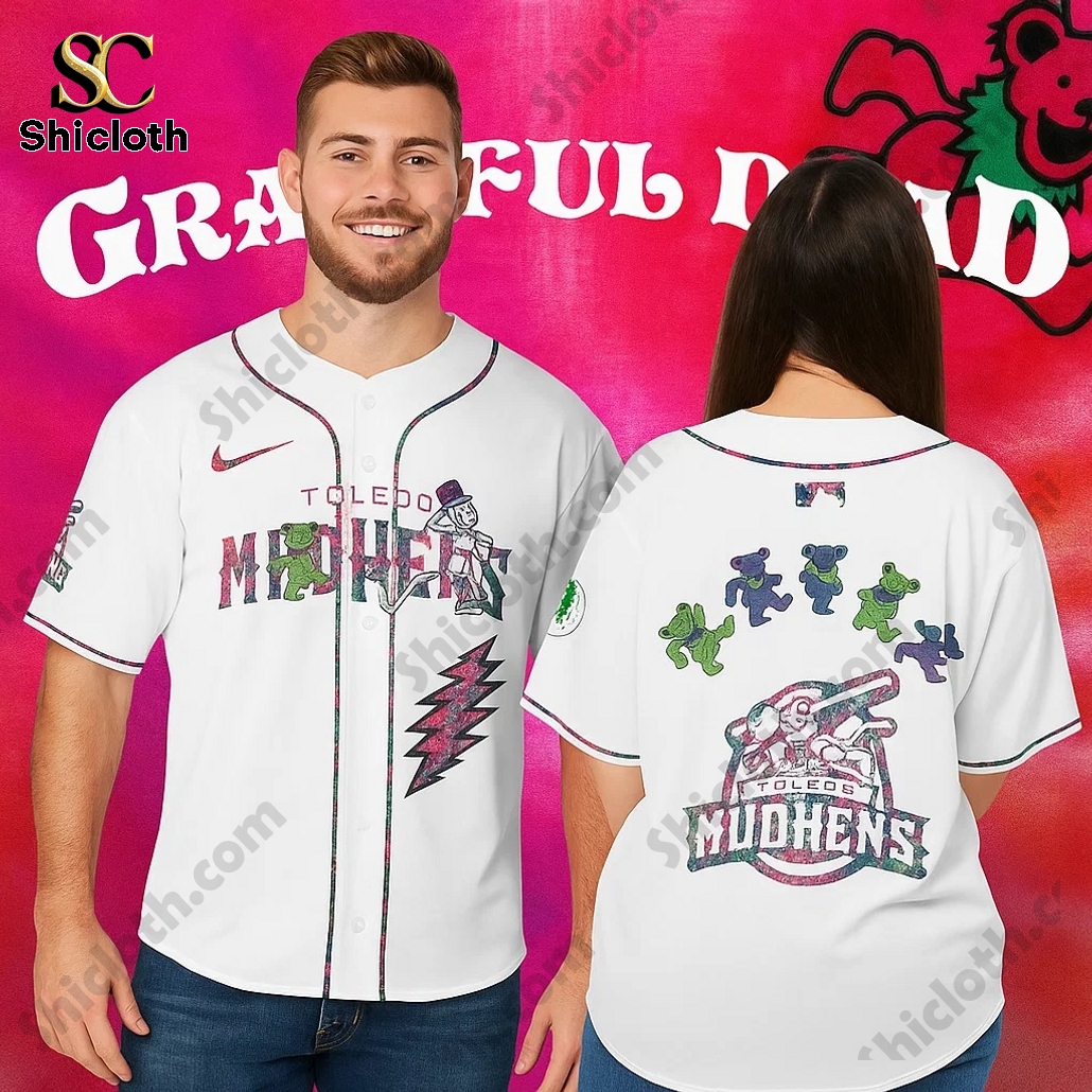 Toledo Mud Hens x Grateful Dead Night 2025 Jersey