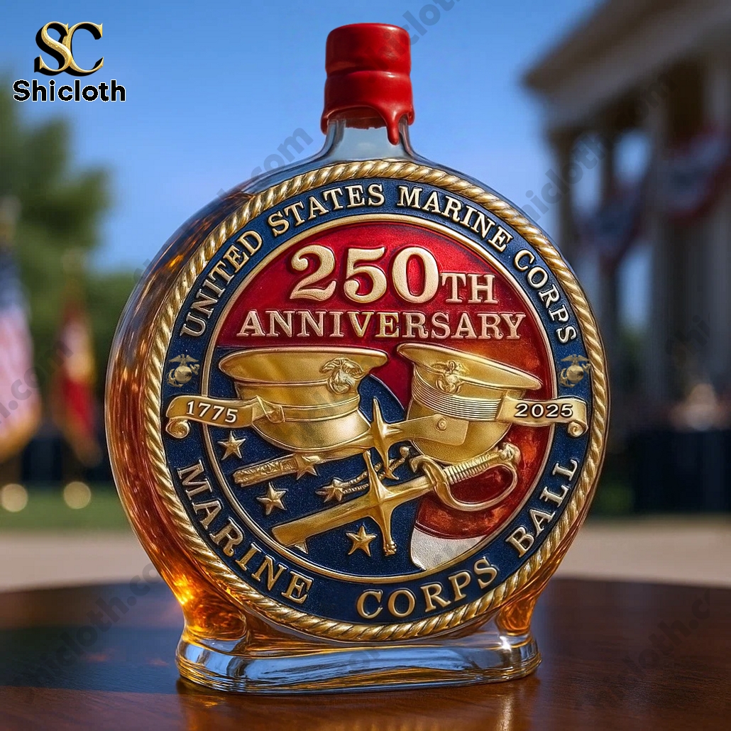 United States Marine Corps 250th Anniversary Commemorative Whiskey Bottle 5 United States Marine Corps 250th Anniversary Commemorative Whiskey Bottle - Image 5
