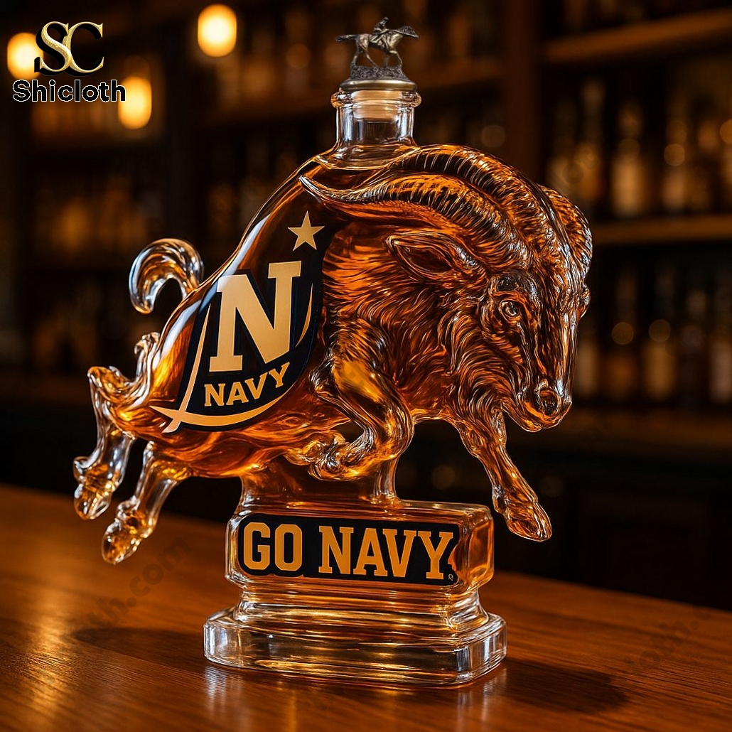 US Navy Ram Whiskey Bottle 3 US Navy Ram Whiskey Bottle - Image 3