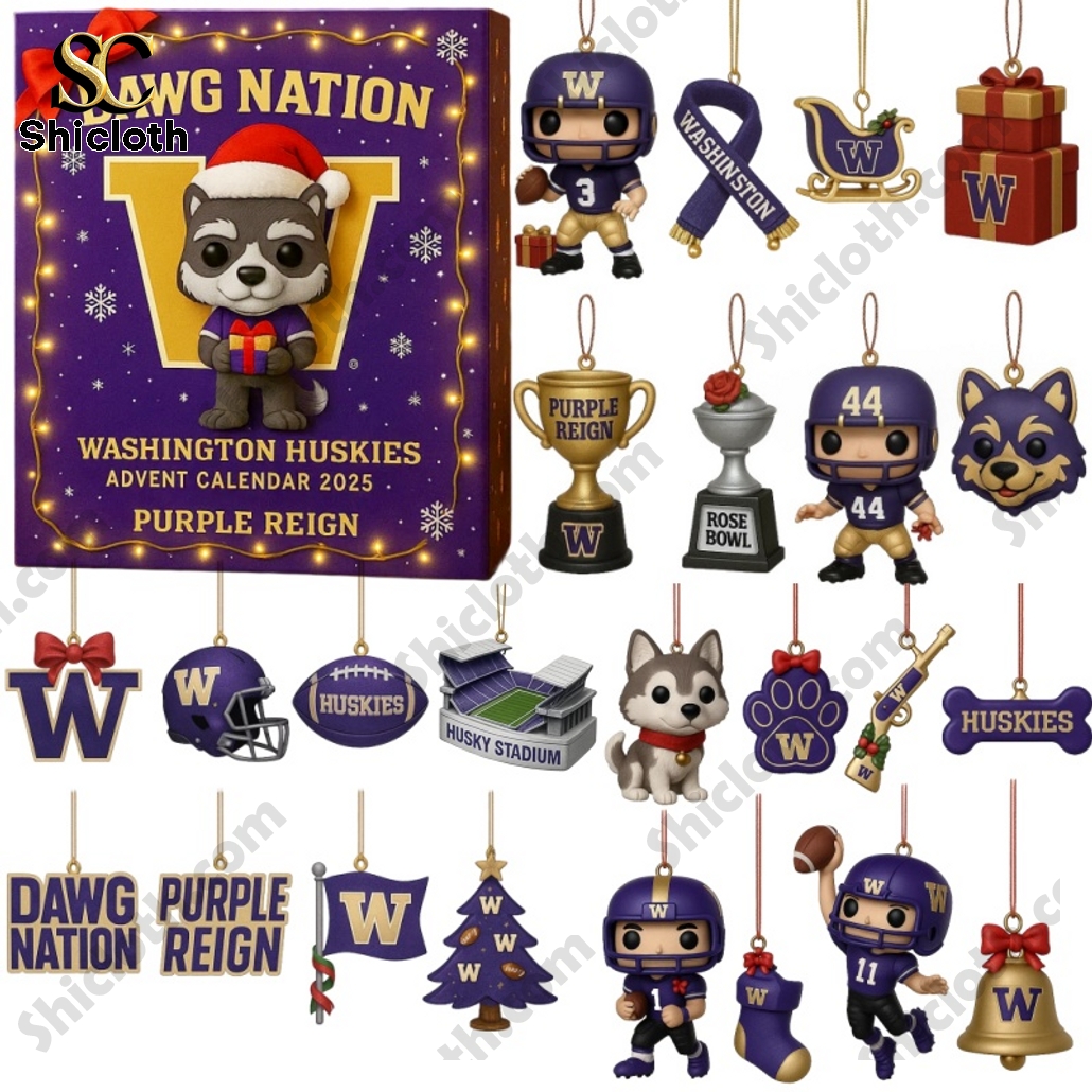 Washington Huskies Limited Edition 2025 Advent Calendar