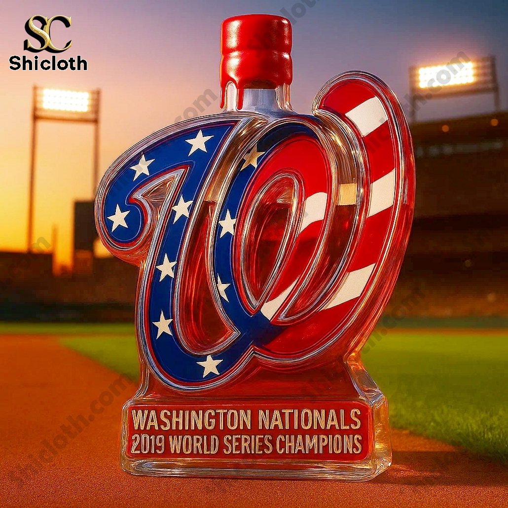 Washington National Team Honor Limited Rdition Whiskey Bottle 3 Washington National Team Honor Limited Rdition Whiskey Bottle - Image 3