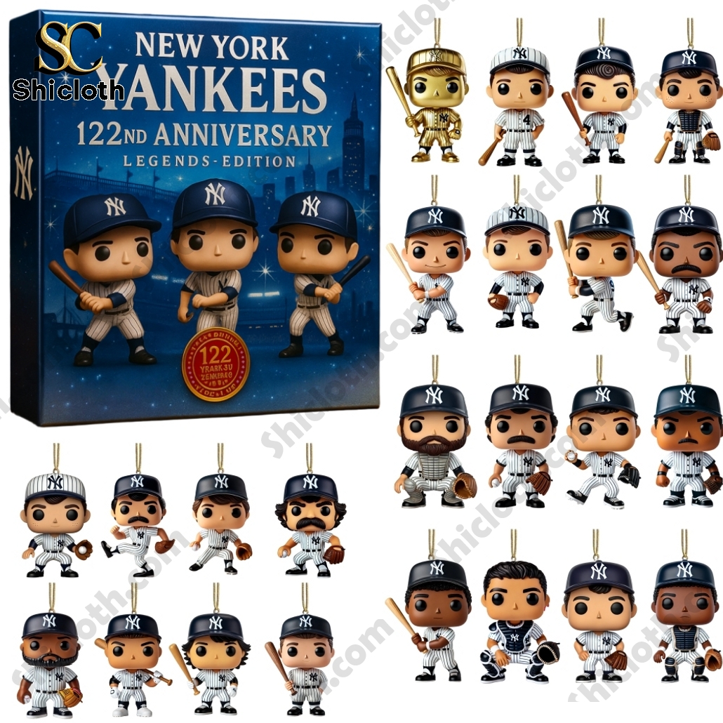 Yankees 122nd Anniversary Legends Advent Calendar 2025