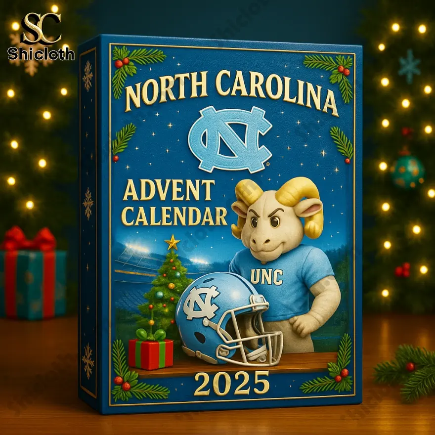 2025 North Carolina Tar Heels Advent Calendar
