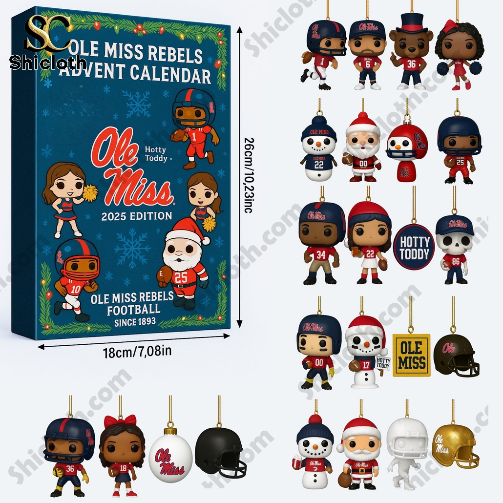 2025 Ole Miss Rebels Advent Calendar