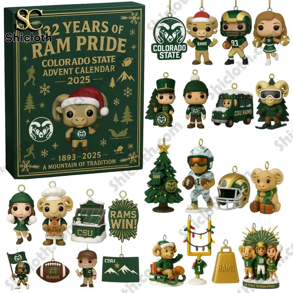 Colorado State Rams 132nd Anniversary Advent Calendar