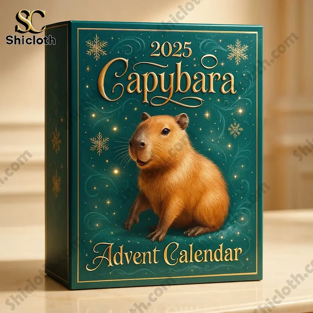 Capybara Advent Calendar 2025 3 Capybara Advent Calendar 2025 decorative box.