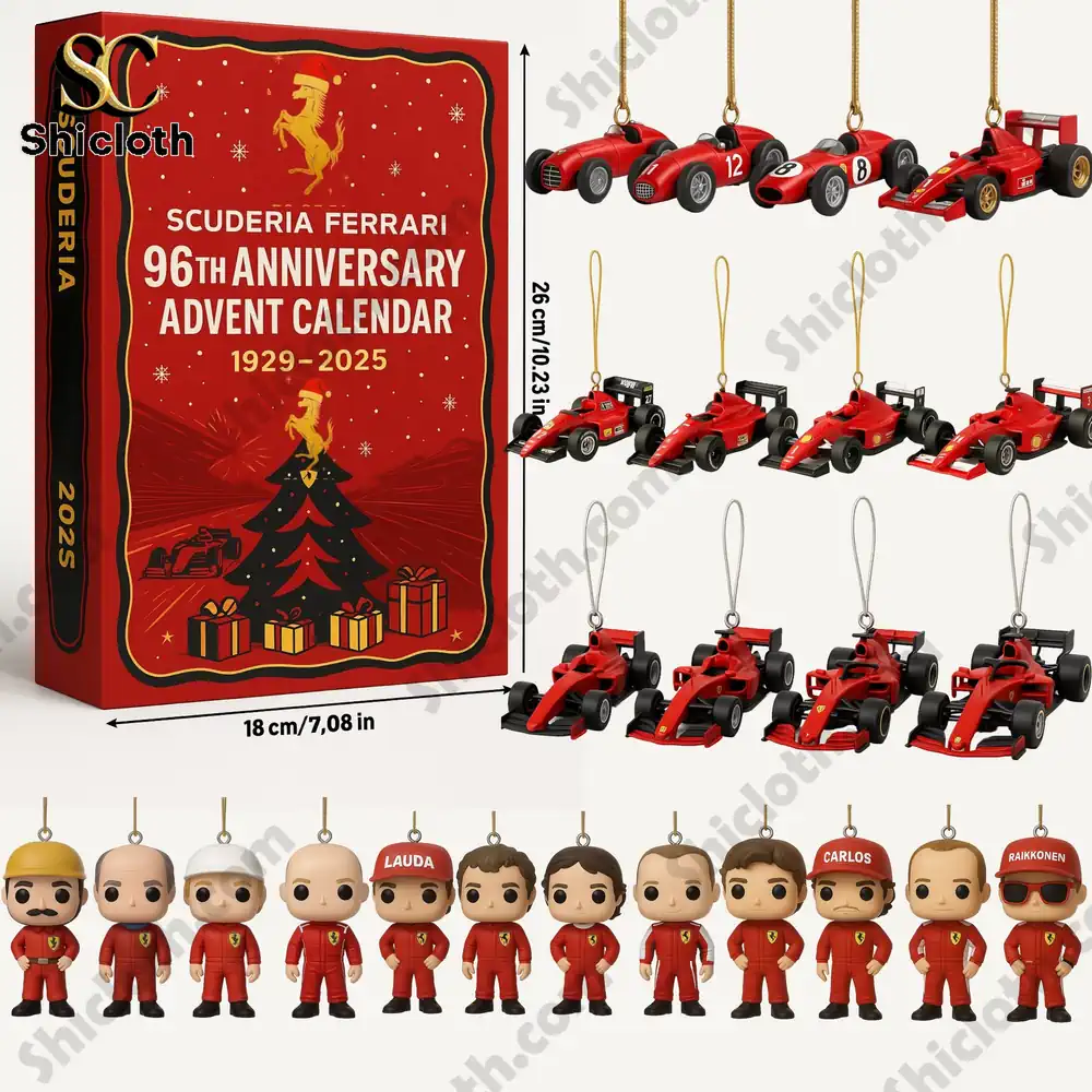Ferrari F1 Team 96th Anniversary Advent Calendar 2025 1 Ferrari F1 Team 96th Anniversary Advent Calendar 2025