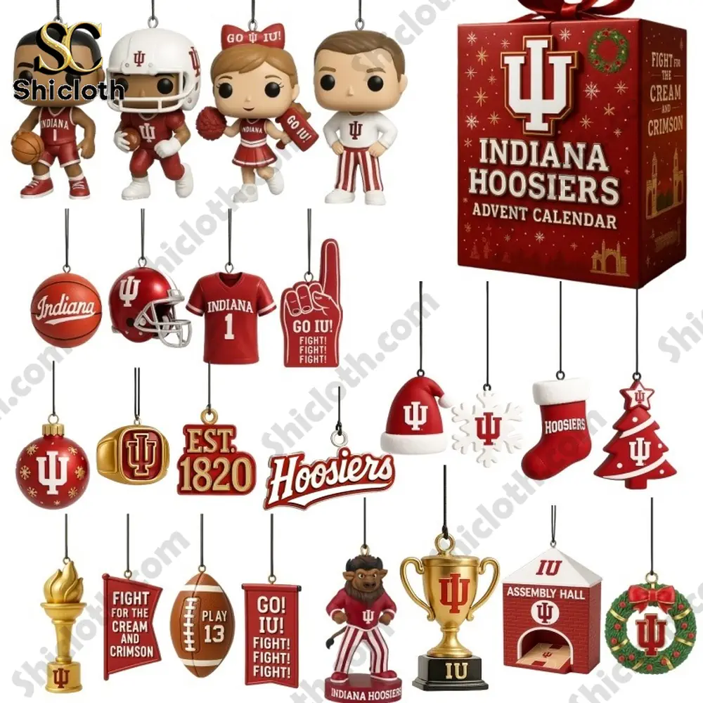 Indiana Hoosiers Christmas 2025 Advent Calendar