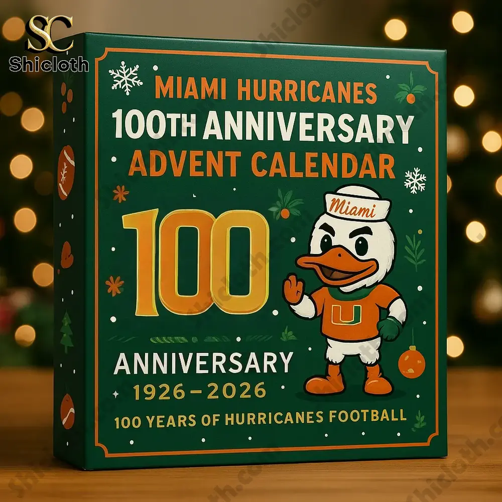 Miami Hurricanes 100th Anniversary Advent Calendar 2025