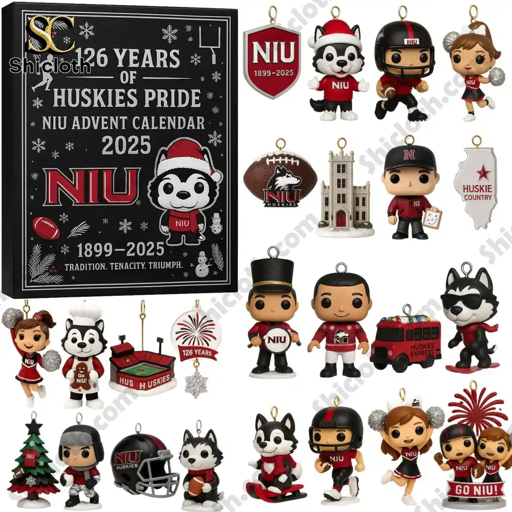 Northern Illinois Huskies 126th Anniversary Advent Calendar