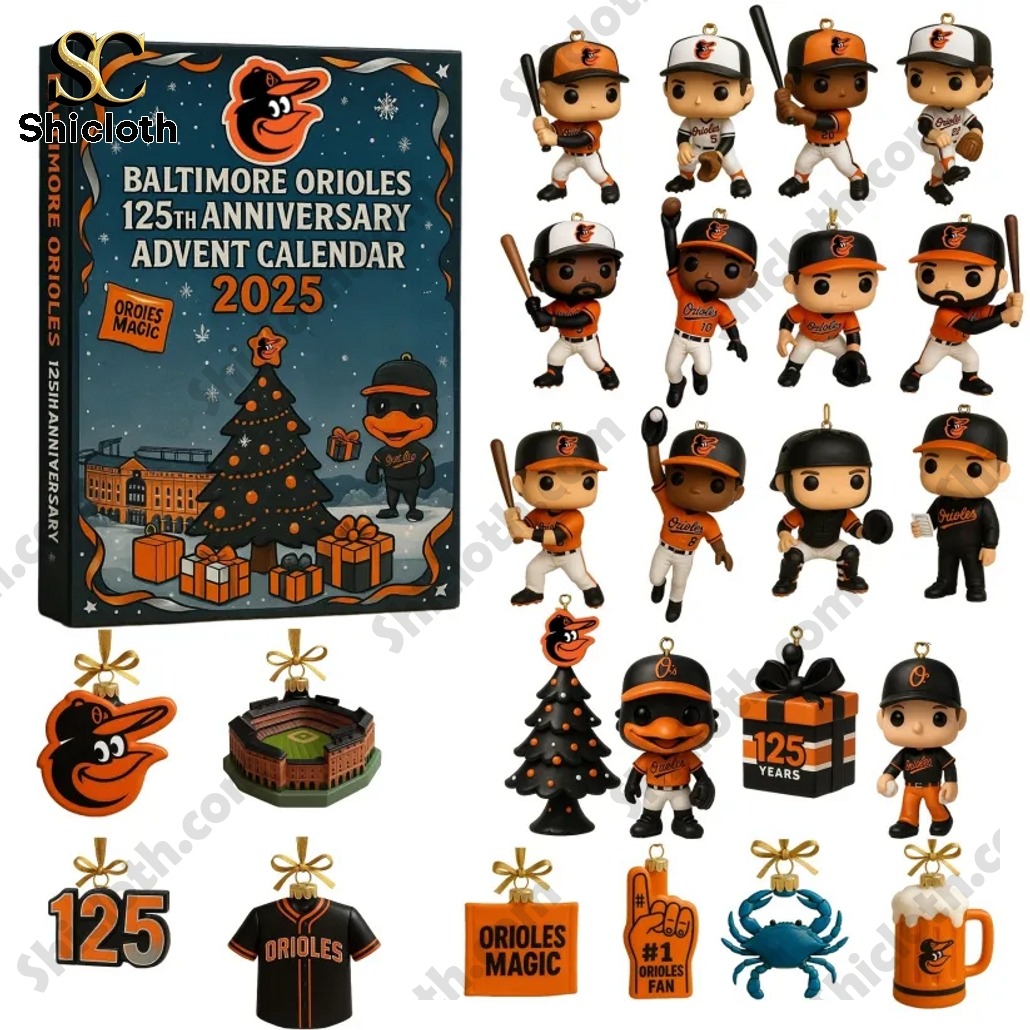 Unwrap 24 surprises with the Orioles 125th Anniversary advent calendar!