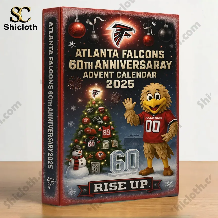 Atlanta Falcons 60th Anniversary Advent Calendar 2025