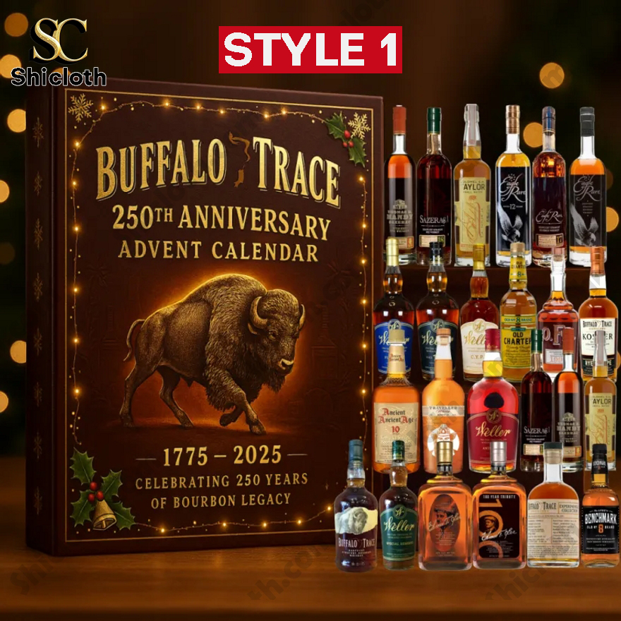 Buffalo Trace 1775-2025 250th Anniversary Custom Advent Calendar