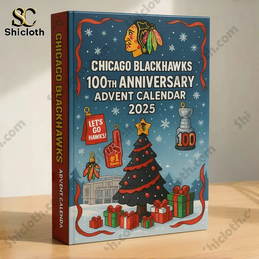 Chicago Blackhawks 100th Anniversary Advent Calendar 2025