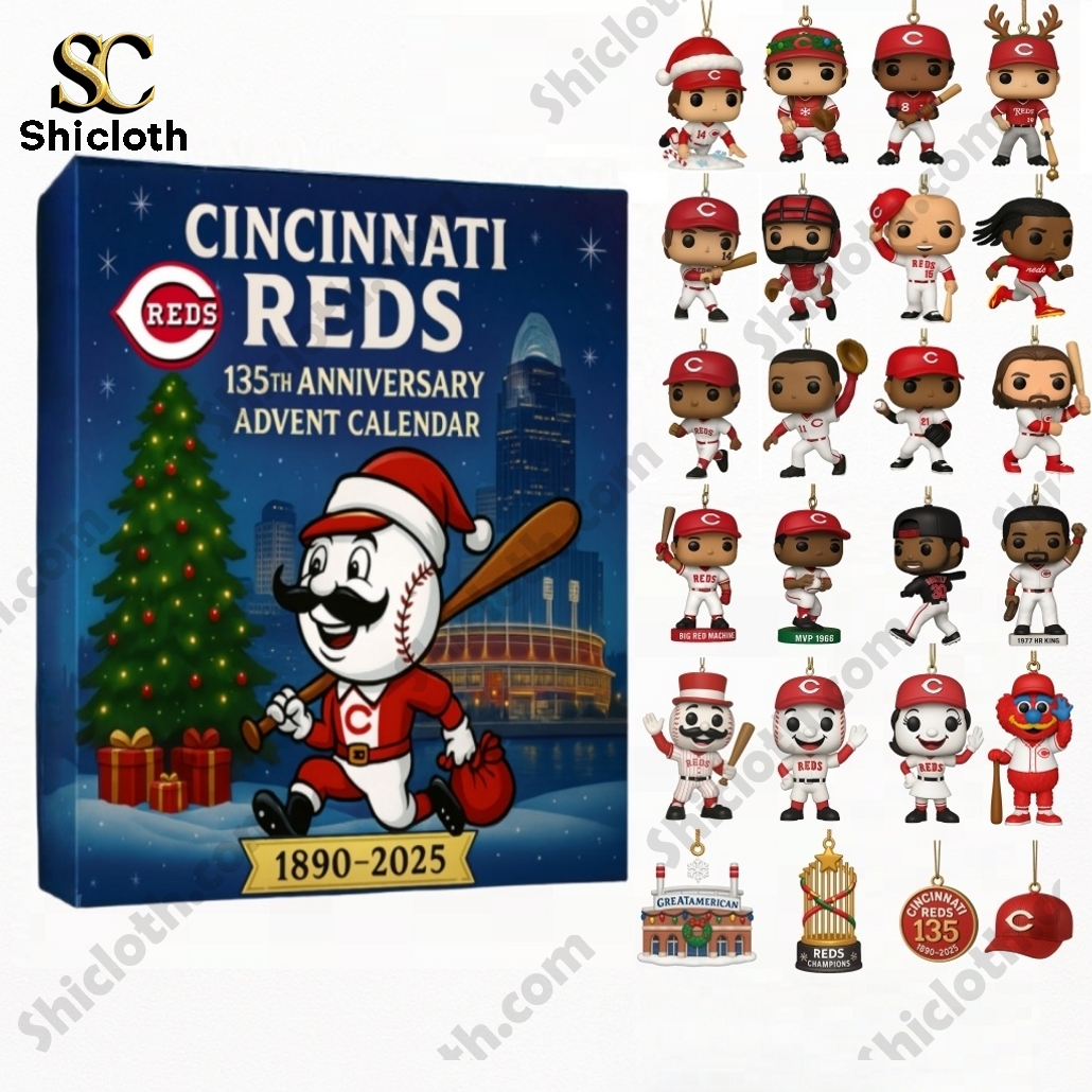 Cincinnati Reds 135th Anniversary 2025 Advent Calendar