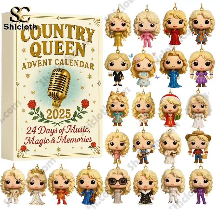 Country Queen Advent Calendar 2025 with collectible mini figures in different outfits.