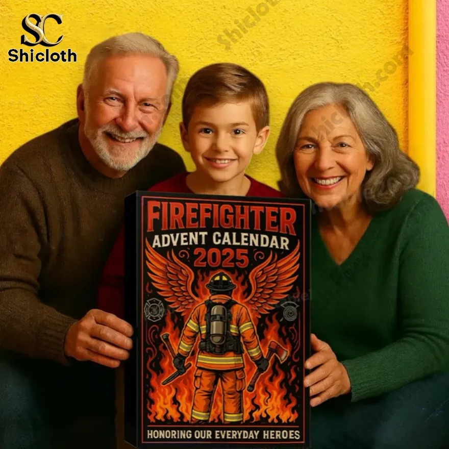 Firefighter Christmas Advent Calendar 2025