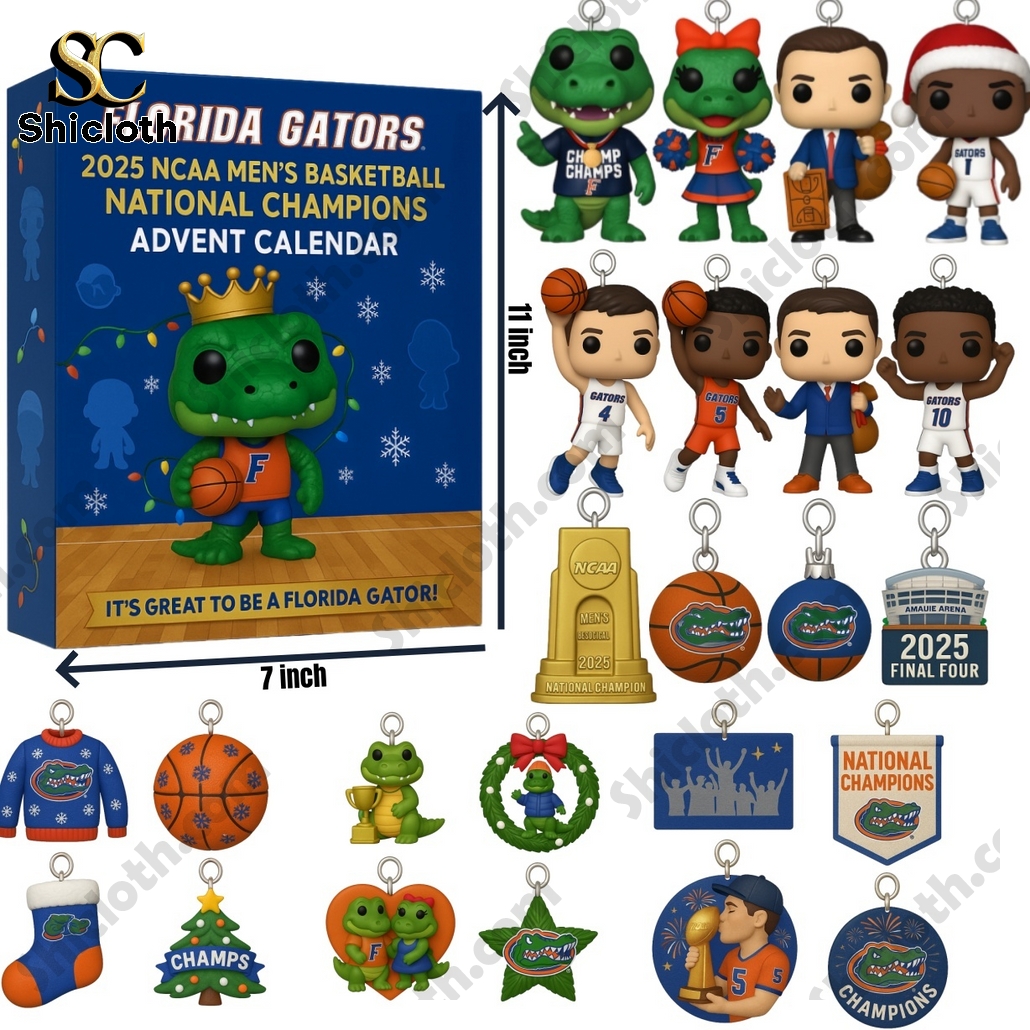 Florida Gators NCAA Men’s Basketball National Champions Advent Calendar 2025