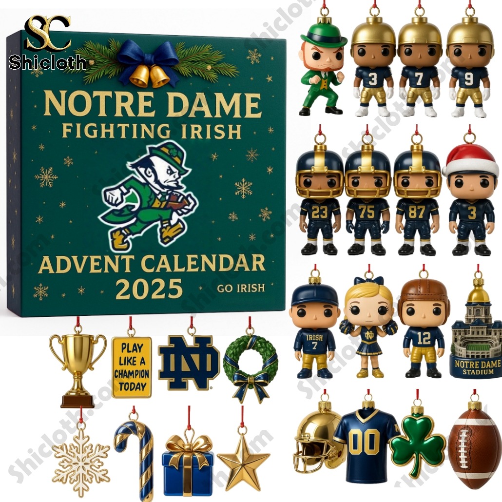 Notre Dame Fighting Irish Advent Calendar 2025 5 Notre Dame Fighting Irish Advent Calendar 2025 - Image 5