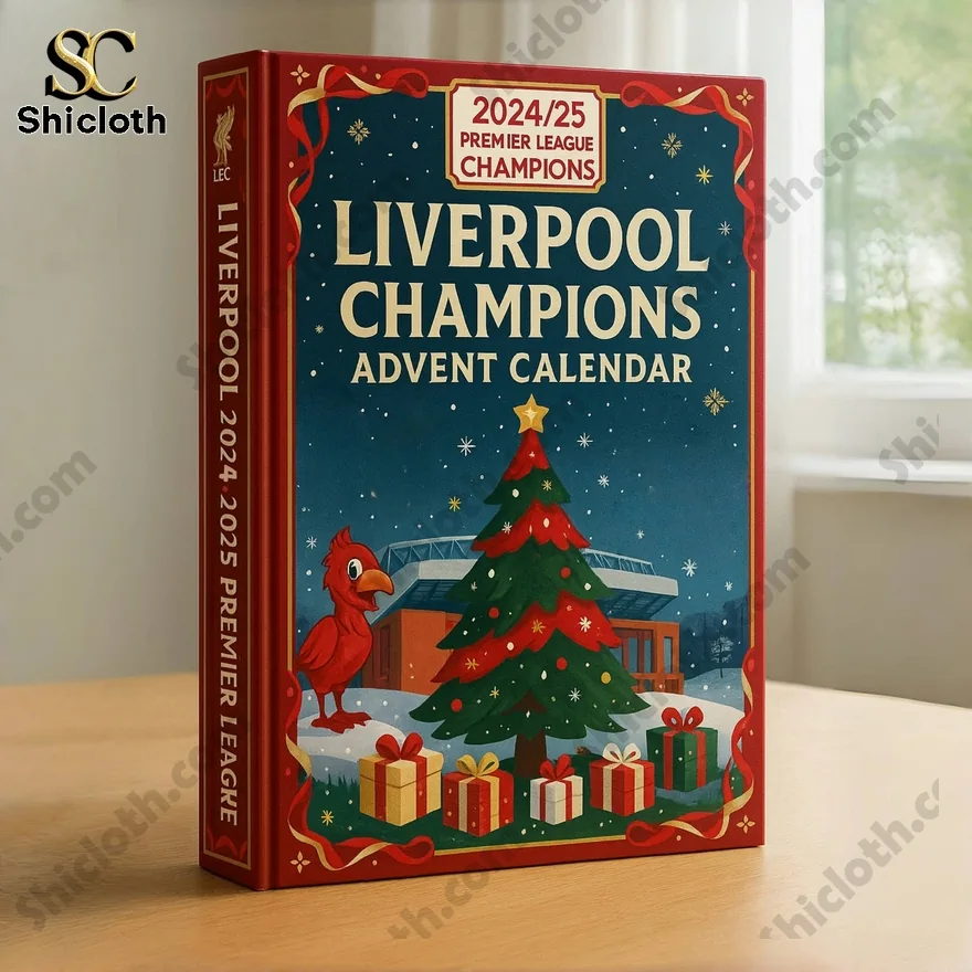 Liverpool 2024-25 Premier League Champions Christmas Advent Calendar 2025