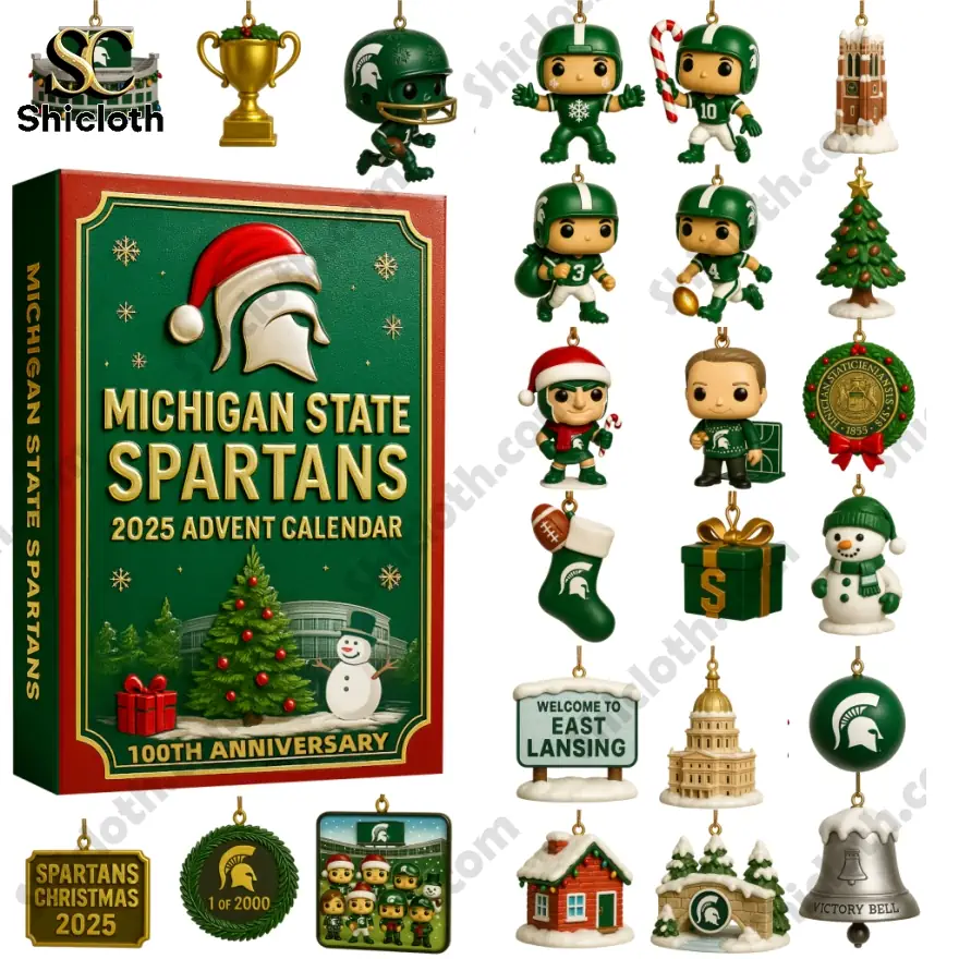 Michigan State Spartans 100th Anniversary 2025 Advent Calendar