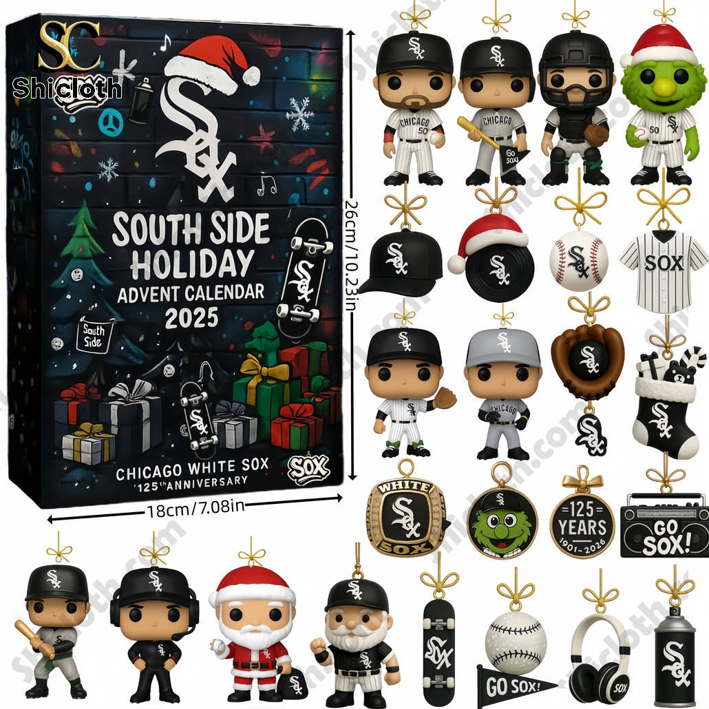 MLB Chicago White Sox 125th Anniversary Edition Advent Calendar 2025