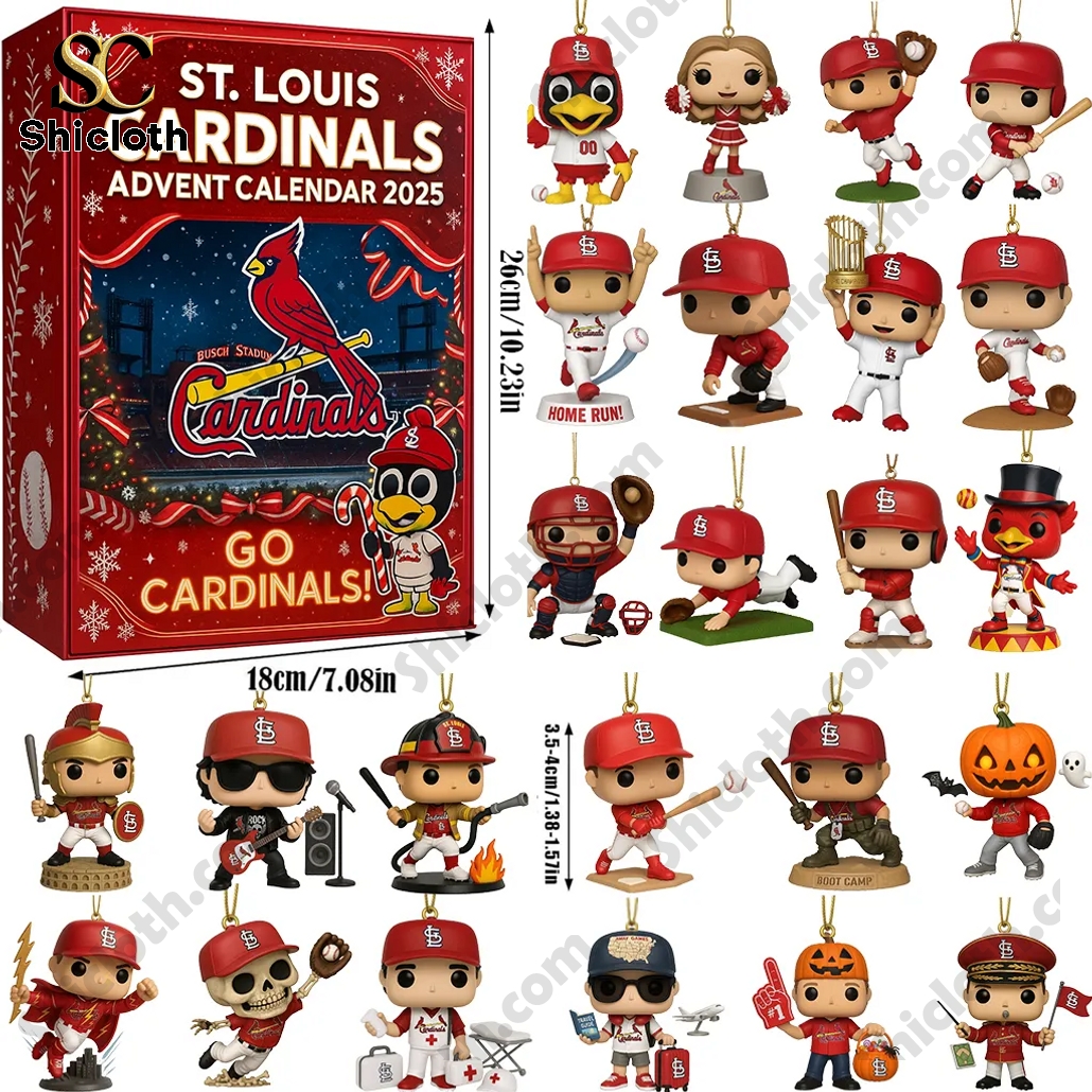 MLB St. Louis Cardinals 2025 Advent Calendar