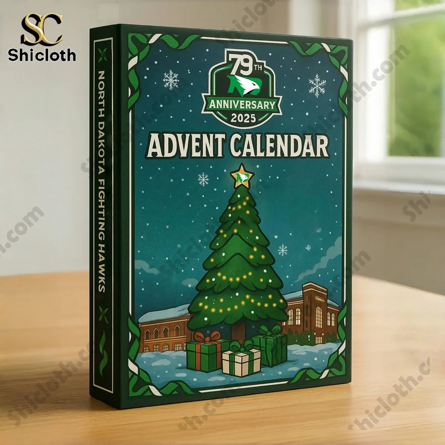 North Dakota Fighting Hawks 79th Anniversary Advent Calendar