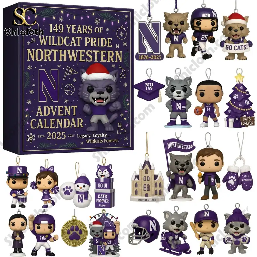 Northwestern Wildcats 149th Anniversary Pop Advent Calendar