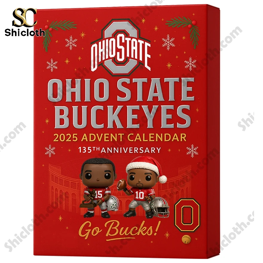 Ohio State Buckeyes 2025 135th Anniversary Advent Calendar