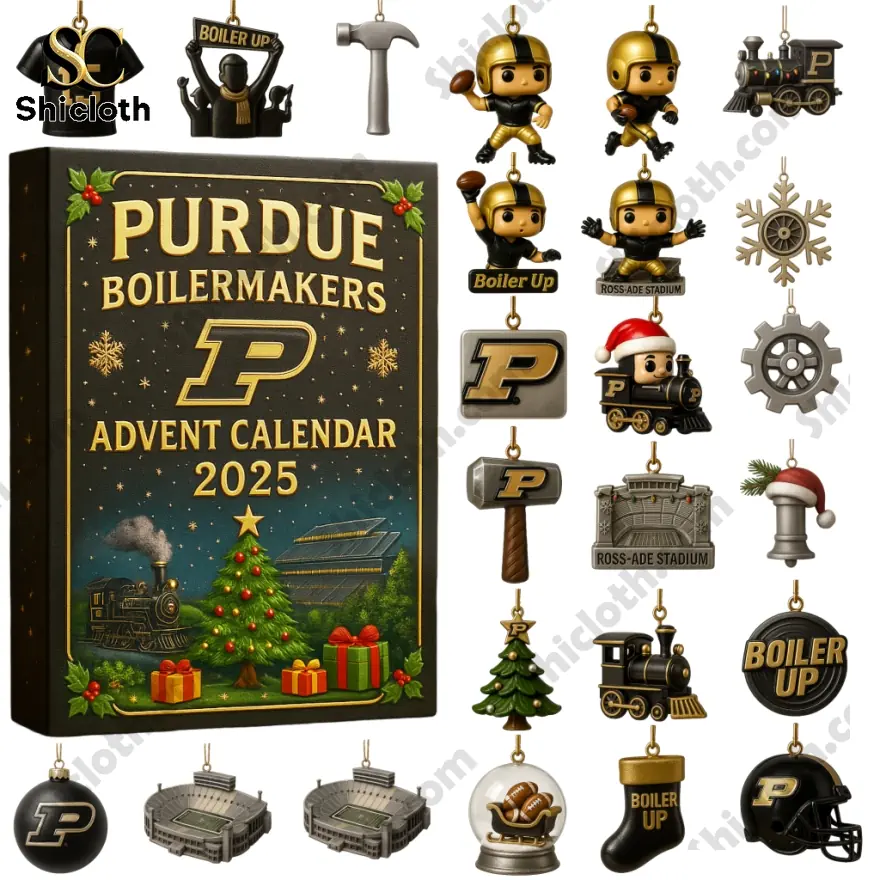 Purdue Boilermakers Football 2025 Advent Calendar