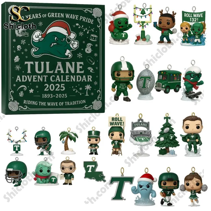 Tulane Green Wave 132nd Anniversary Advent Calendar