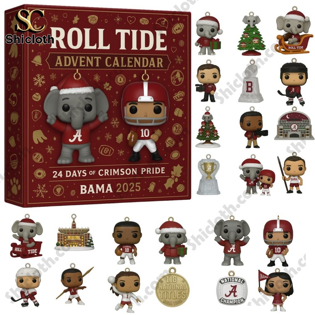 Alabama Crimson Tide 2025 Advent Calendar 4 Alabama Crimson Tide 2025 Advent Calendar - Image 4