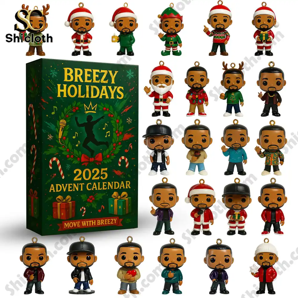 Breezy Holidays 2025 Advent Calendar with collectible mini figures.