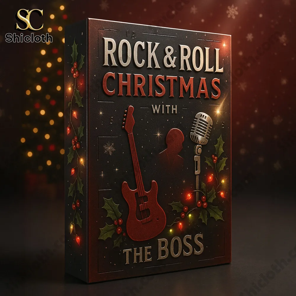 Bruce Springsteen Rock And Roll Christmas Advent Calendar 2025 3 Box of Shicloth Bruce Springsteen Rock And Roll Christmas Advent Calendar 2025.