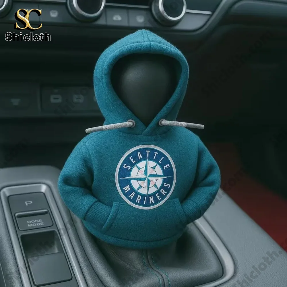 Seattle Mariners MLB Gear Shift Knob Hoodies
