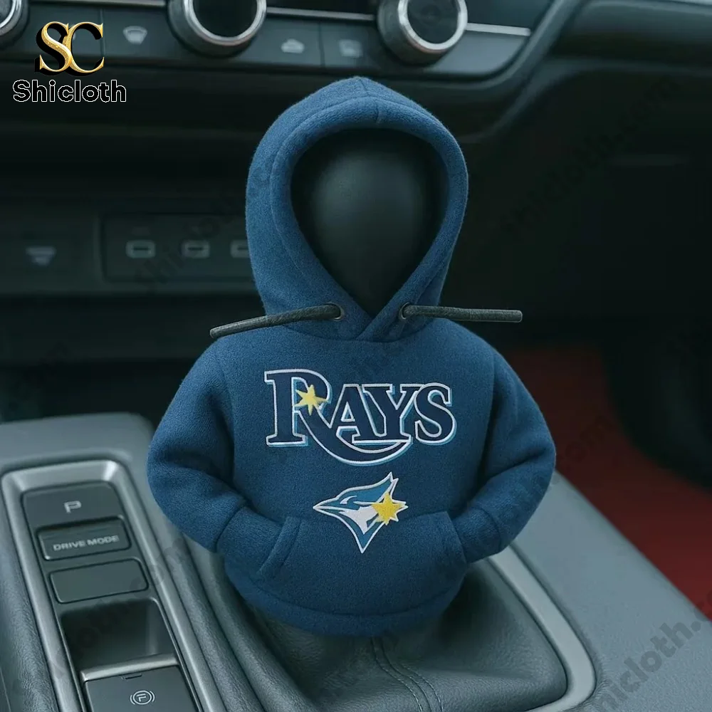 Tampa Bay Rays MLB Gear Shift Knob Hoodies