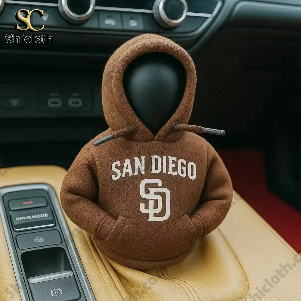 San Diego Padres MLB Gear Shift Knob Hoodies