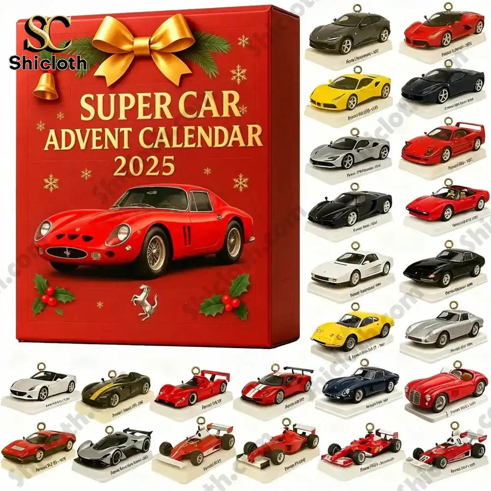Luxury DreamCar Collector's Advent Calendar 2025 3 Full set of collectible model cars from the Super Car Advent Calendar 2025.