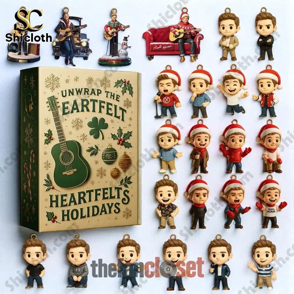 Shicloth Niall Horan Advent Calendar 2025 with collectible mini figures.