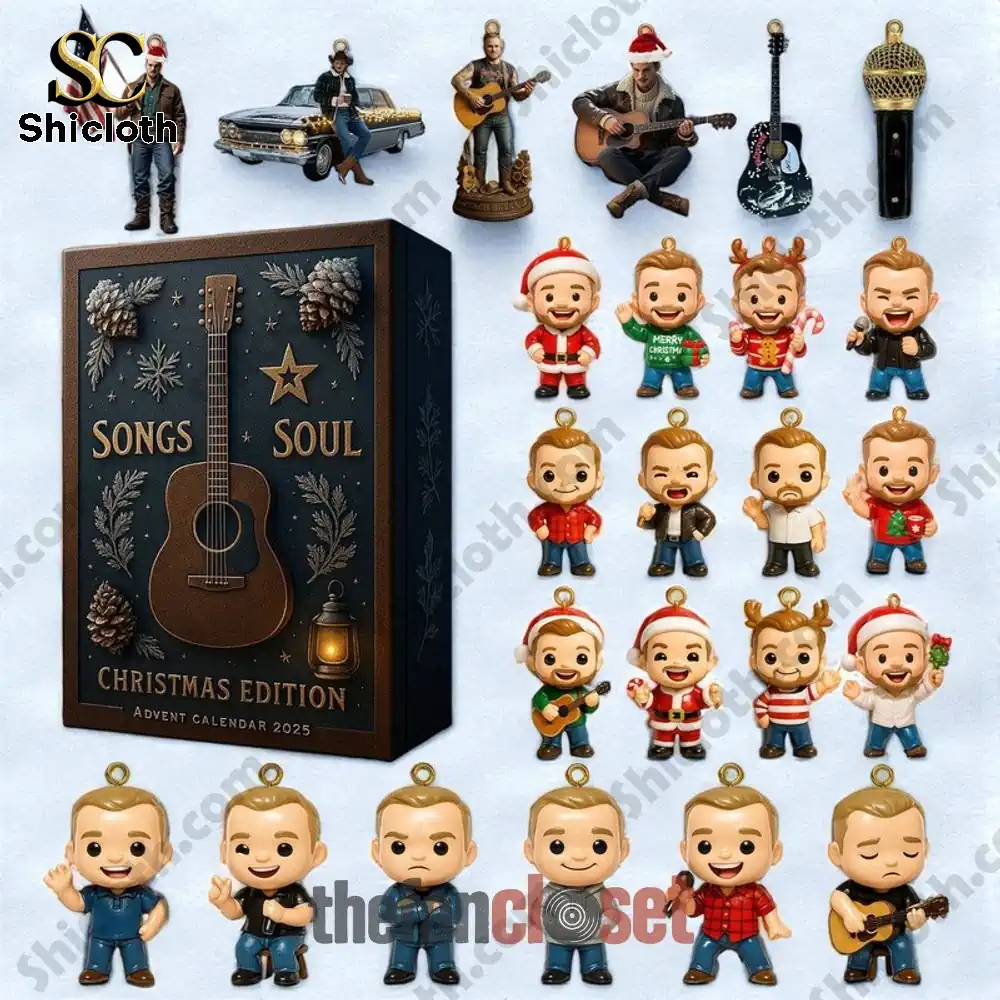 Songs Soul Advent Calendar 2025 with collectible figurines and ornaments.