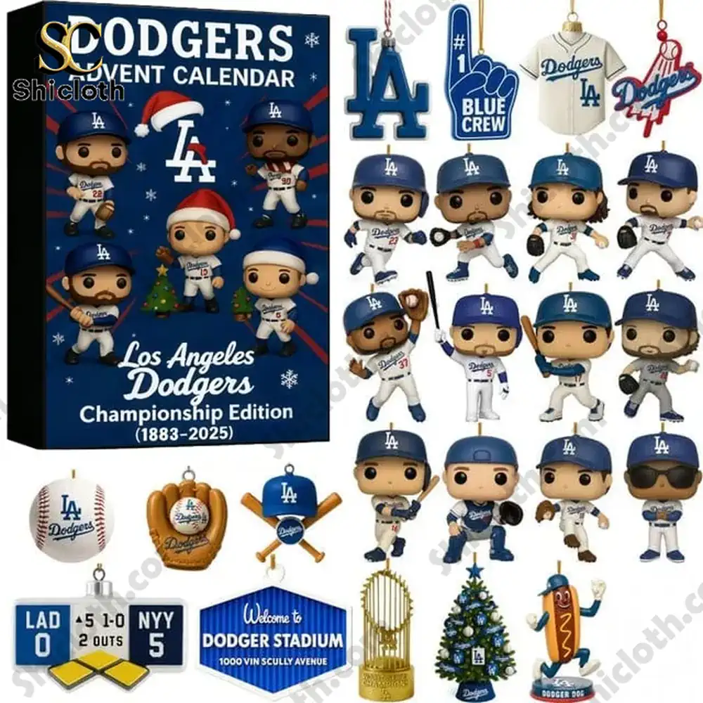 2025 LA Dodgers Championship Advent Calendar 9 2025 LA Dodgers Championship Advent Calendar - Image 9