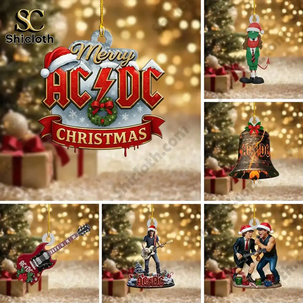ACDC 2025 Mistress for Christmas Combo Sets Acrylic Ornament