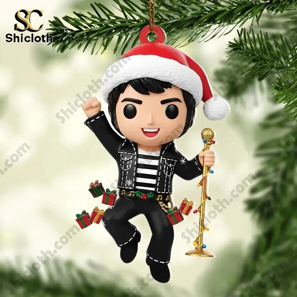 Elvis Presley Jailhouse Rock Acrylic Ornament