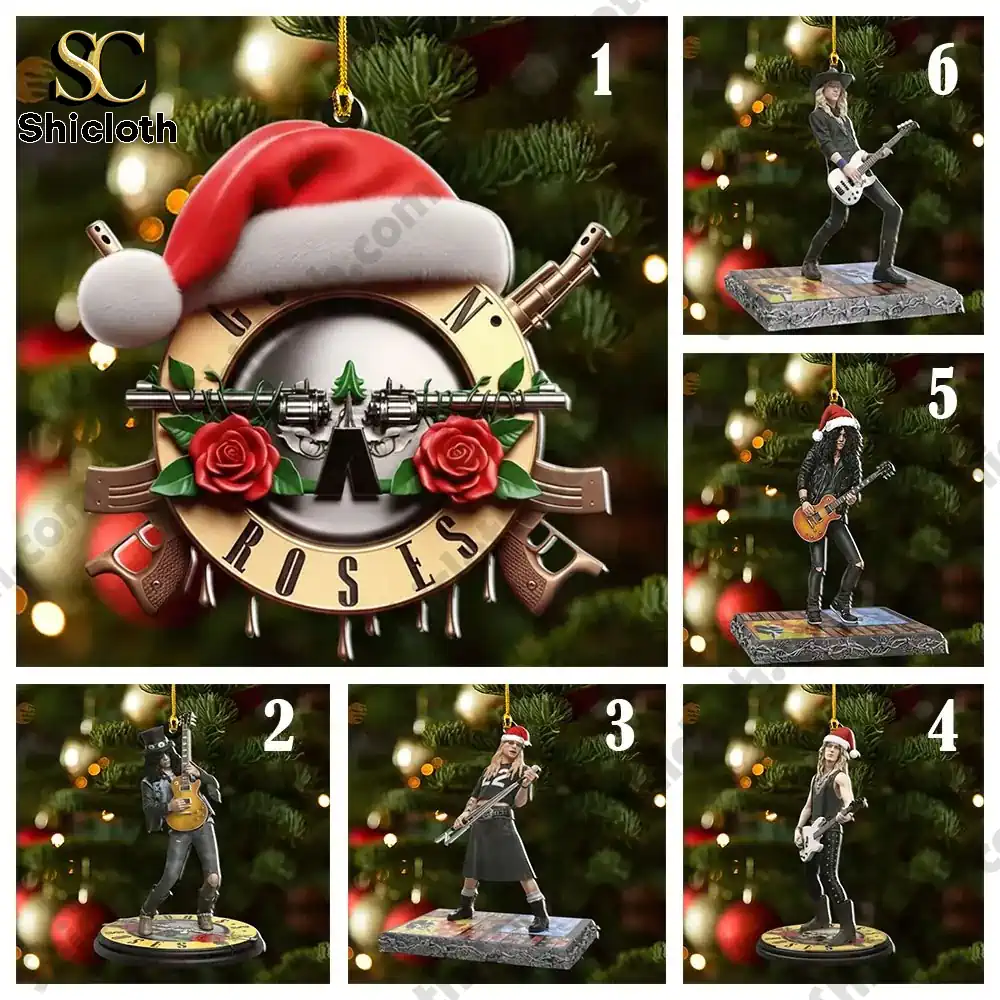 Guns N? Roses 2025 Combo Sets Acrylic Ornament