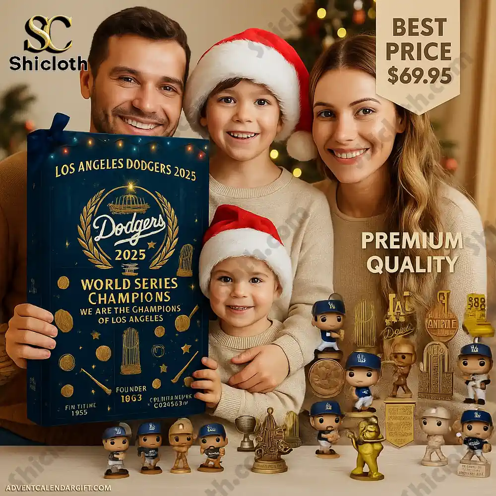 LA Dodgers World Series Champions 2025 Advent Calendar 6 LA Dodgers World Series Champions 2025 Advent Calendar - Image 6